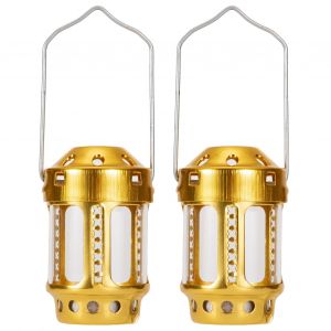 Lanterne à Bougie Portable En Alliage D'aluminium, Lanterne Suspendue Pour PêChe De Nuit, Camping En Plein Air - Neuf