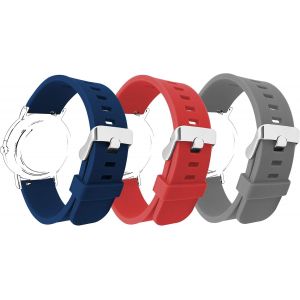 JGD-Bracelet Montre Connect&eacute;e 20mm 22mm 18mm, Bracelet Montre pour Homme Femme, Bracelets de Montres pour Montre Connect&eacute;e | Diverses Couleurs et Quantit&eacute;, Choisissez 1, 2 ou 3 Pcs - Neuf