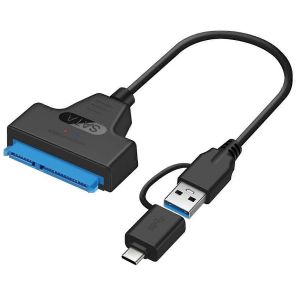 USB 3.0 Câble USB C vers SATA Câble adaptateur de disque dur Câble de données - Neuf
