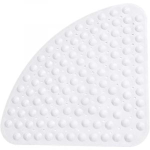 Tapis de douche,tapis de douche antidérapant,tapis antidérapant,antibactérien et anti-moisissure,quart de rond,coin de salle de bain,baignoire à ventouse,douche - Neuf