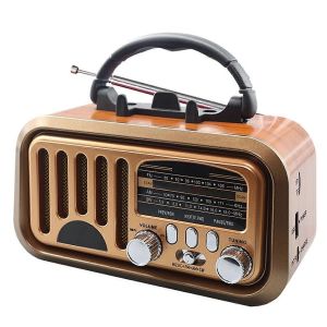 Radio portable vintage classique retro FM AM SW Radios A - Neuf