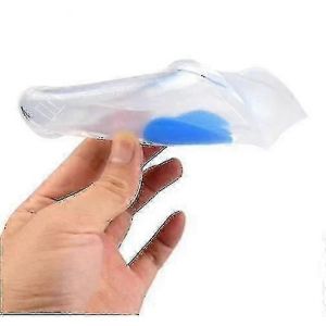 3 Paires De Talonnettes En Gel Inserts De Fasciite Plantaire - Coussinets De Talon En Gel De Silicone Pour La Douleur Au Talon,L'épine Osseuse Et La Douleur Au Tendon D'achille - Neuf