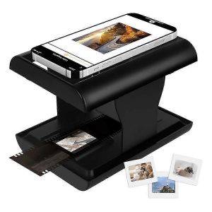 Scanner mobile de films et de diapositives,scanner de diapositives et de négatifs 35 mm avec rétroéclairage LED pour OldFilm vers JPG - Neuf