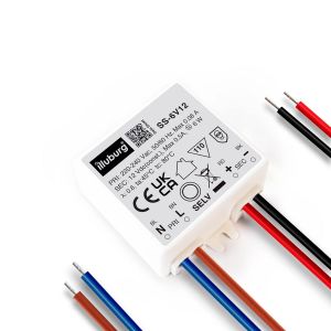 Transformateur LED 12V 6W Sans Scintillement pour G4 GU5,3 Bande de LED Bloc d'Alimentation Driver - Neuf