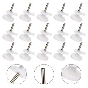 100 pcs mini photo cadre crochets mur ordinaire non marque goupille goujons abs cintres en plastique - Neuf