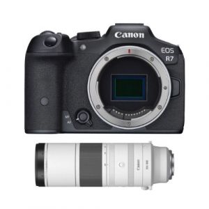 Canon EOS R7 Bo&icirc;tier+Canon RF 200-800mm f/6,3-9 IS USM objectif - Neuf