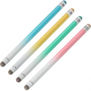 4pcs Stylet Stylos pour Tactile &Eacute;crans Capacitif Stylet Universel Tablette Stylo Sensibilit&eacute; Pr&eacute;cision, D&eacute;grad&eacute; - Neuf