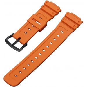 Kal-16mm Rubber Tpu Bracelet De Montre De Remplacement En Résine Naturelle Pour Montre Pour Homme - Compatible Avec Modèles G-Shock Ga2100 Dw-5600 - Neuf