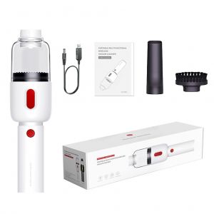 Hjlian Aspirateur A Main Sans Fil Pour Voiture, Petit Aspirateur A Main Portable Rechargeable Pour Maison, Voiture, Cuisine - Neuf