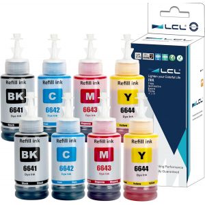 664 T664 Encre Compatible Avec Epson 664 Bouteille D'Encre Multipack Compatible Pour Epson Ecotank Et 2650 Et 2600 Et 2550 Et 2500 Et-2650 Et-2600 Et-2550 Et-2500 Et-4500 Et-4550 E[ENC944733] - Neuf