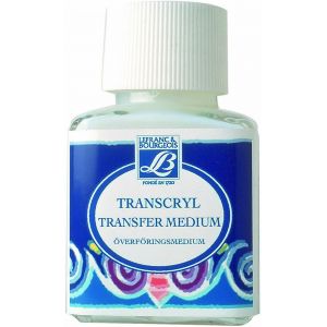 Peinture Transcryl Flacon 75 Ml Transparent - Neuf