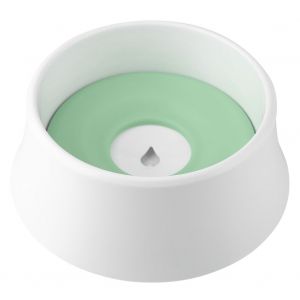 Hjlian Gamelle Flottante Ecologique Pour Animaux De Compagnie, Pour Chien, Bouche Non Mouillee, Distributeur D'eau Pour Chat (Vert) - Neuf