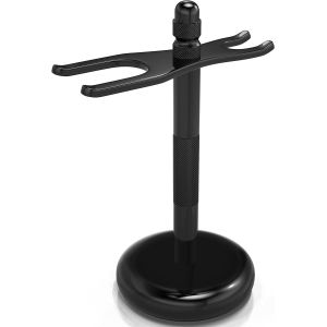 Support De Rasoir Chromé Foncé, Compatible Avec Les Rasoirs De Sécurité, Les Rasoirs À Cartouche Et Les Rasoirs Jetables Support De Support Pour Blaireaux Et Rasoirs - Neuf