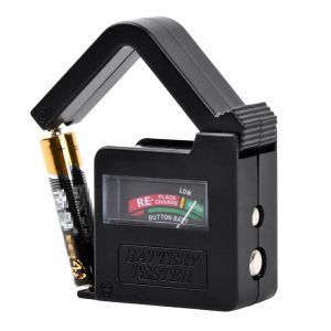 Testeur de Piles num&eacute;rique, Testeur de Piles Universel, Testeur Batterie, Fonctionne sans Pile, pour AA/AAA/C/D et 9V PP3 Batteries et Piles Boutons (mod&egrave;le: BT860) - Neuf