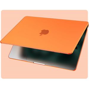 acdsgd-Coque Compatible avec MacBook Air 13 Pouces M4 M3 M2 2026-2024 2022: Liquid Retina 13,6"" A3240 A3113 A2681 Mac Book Air Protection &Eacute;tui Rigide Moins de Traces de Doigts, Orange Cosmique Mat - Neuf