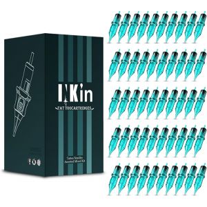 Aiguille Tatouage Mixtes 50 Pièces, Cartouche Tatouage #12 Standard 0,35mm (3rl 5rl 7rl 7rs 9rs 14rs 5rm 7rm 9rm 9rm 11rm), Vitex Professionnelles Aiguilles Tatouage Pour Machine A Tatouer - Neuf