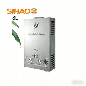 Chauffe-eau,8L,16KW-SIHAO-Chauffe-eau instantan&eacute;, garantie 1 an-Gris-inox304 - Neuf