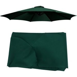 Toile Auvent De Remplacement pour Parasol 3 M 8,Housse De Rechange Imperméable Et Durable pour Jardin,Terrasse,Arrière-Cour,Piscine (auvent Uniquement) (Color : Green) - Neuf