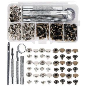 Kit De Travail En Cuir Cuir,Outils De Travail En Cuir,Ensembles De Poin&ccedil;ons,Bo&icirc;te De Rangement Pour La Couture Poin&ccedil;onnage - Neuf