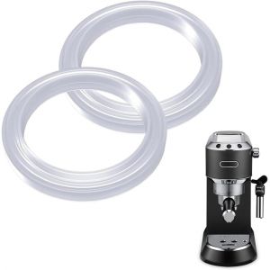 JGD-Lot de 2 joints d'&eacute;tanch&eacute;it&eacute; compatibles avec les machines &agrave; expresso DeLonghi EC680/EC685/EC785/EC885/EC850/EC860, mat&eacute;riau en silicone de qualit&eacute; alimentaire - Neuf