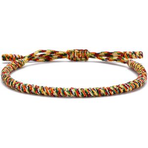 Eryi-Bracelet Porte-Bonheur Pour Adolescents, Hommes Et Femmes U2013 Bracelets D'amitié Tressés U2013 Fait À La Main Avec Amour U2013 Style Tibet U2013 Bracelet Réglable - Neuf