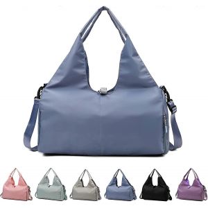 Sac de sport, sac de yoga pour femme, sac de voyage, sac de transport, sac d'entrainement impermeable en tissu Oxford - Neuf
