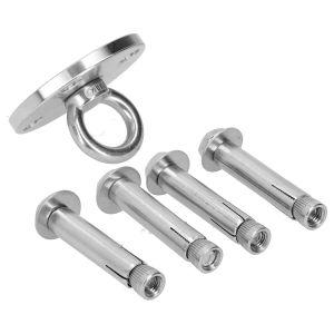 Ulteronixshop-Heavy Duty Swing Hangers, Crochets de Hamac en Acier Inoxydable 304 avec Vis D'Ancrage pour Fixation de Suspension de Sac de Sable sur Plafond ou Porche en Bois (DG-08) - Neuf