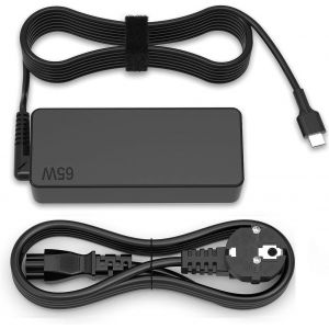 KALANKA-Chargeur Ordinateur USB C 65W pour HP Elitebook X360 830 840 1030 1020 1040 Chromebook Spectre ProBook X360 Pavilion x2 Envy 11 13 14 15 Probook 430 G6 G7 G8 Adaptateur Ordinateur - Neuf