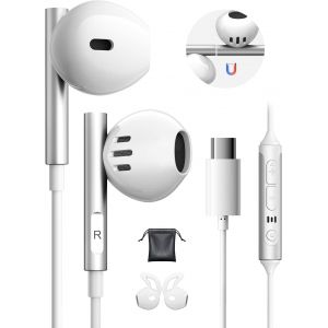 ERYI-Ecouteur Usb C Pour Iphone 15 16 Pro Max Hifi Stéréo Ecouteurs Type C Intra Écouteurs Filaire Usb C Et Micro Pour Samsung Galaxy S25 S24 S23 Ultra A55 A54 S22 A35 A56 5G Xiaomi 14 Pixel 9 8 7 - Neuf