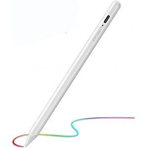 Eryi-Stylet À Pointe Fine Pour Apple Ipad Avec Réjection De La Paume, Stylet Avec Pointes Ultra Fines De 0.8 Mm Pour Apple Ipad 6/Ipad 7e Génération/Ipad Air 3/Ipad Mini 5/ Ipad Pro 11U201d/12,9U20 - Neuf