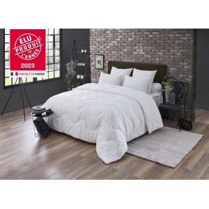 Ulteronixshop-Couette Temp&eacute;r&eacute;e 220x240 cm - Convient 2 Personnes - Anti-Acariens - Tissu 100% Polyester Recycl&eacute; - Garnissage Synth&eacute;tique Polyester Thermolite Lin Protect - Lavable en Machine &agrave; 40&deg;C - Neuf