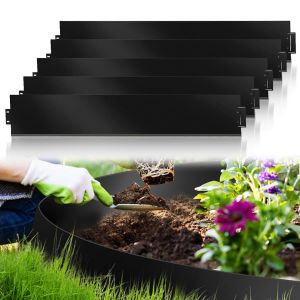 Bordure De Pelouse Jardin Rouleau Bordure De Tonte Bordure De Plate-Bande 100x15cm 35m - Neuf