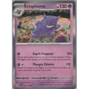 Carte Pok&eacute;mon - Ectoplasma - 094/165 - Holo-Rare - Ev3,5 - Mew - 151 - Neuf