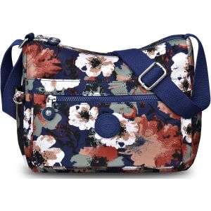 RFCBC-Sac Bandoulière Femme Impermeable Nylon Sac a Main Femmes avec Bandoulieres Réglable Loisir Léger Sacoche Sport Bandoulière Multipoches Sac Besace Messenger Bag pour Voyage École Sports Achats - Neuf