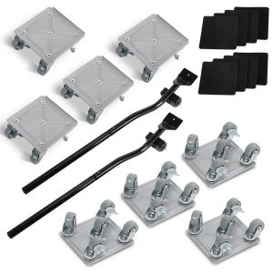 Rouleau pour meubles rouleau de transport pour chiens rouleau de transport pour meubles rouleau de transport pour meubles set de 8 pi&egrave;ces - Neuf