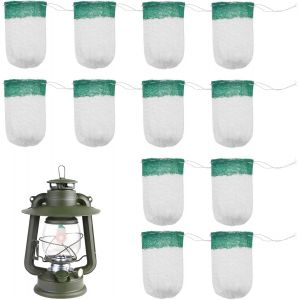 Lot De 12 Chaussettes &Agrave; Gaz Pour Lampe &Agrave; Gaz,Lampe &Agrave; Gaz,Lampe &Agrave; Gaz,Manteaux De Lanternes En Forme De U,Pour La Randonn&eacute;e,La P&ecirc;che Et L'alpinisme - Neuf