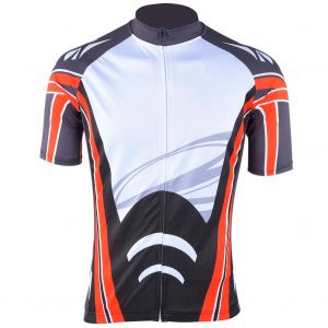 Maillot De Cyclisme A Manches Courtes Pour Homme, Absorbant La Transpiration, Vetements De Sport De Plein Air, Rouge, Taille Xl - Neuf