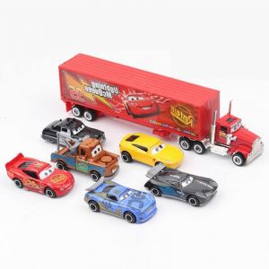 1:64 Mcqueen Model Car Casting Alloy Toy Car Q Edition Children Gift Pull Red - Neuf