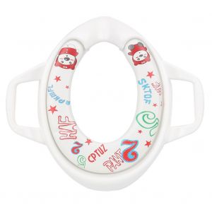 Housse De Siege De Toilette Portable Pour Enfants, Motif Dessin Anime, Coussin Blanc - Neuf