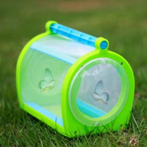 HJLIAN Cage a insectes portable d'exterieur pour papillons et libellules, outil d'education scientifique pour enfants - Neuf