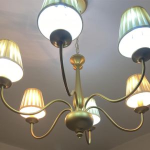 Abat-Jour Cr&egrave;me 6 Pi&egrave;ces,Petits Abats-Jour De Lampe E14 Abat-Jours &Agrave; Clipser Couvercle De Lampe Pour Lampe Sur Pied Lampe Chevet - Neuf