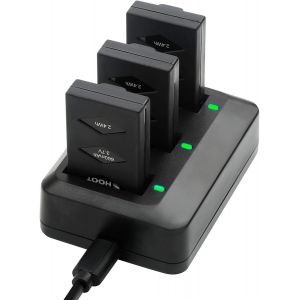 3pcs 3.7v 660mah Lipo Batterie Set Pour Parrot Mini Drone Araign&eacute;e Roulante Et Jumping Sumo+1pc Rapide 3 Port Chargeur Plaque Conseil Combo - Neuf