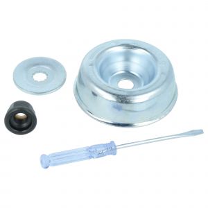 vhbw Kit de fixation 4 pcs pour brosse de d&eacute;sherbage pour coupe-bordures, taille-haies, outils de jardin - Universel - Neuf