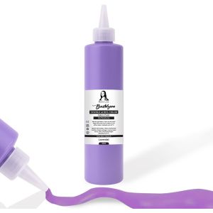 Teinture Pour Tissu 500 Ml. Teinture Textile Résistante Au Lavage. Teinture Pour T-Shirt Pour Tissus Clairs. Lavable En Machine, Résistante Au Lavage, Fixation Par Repassage (Lavande) - Neuf
