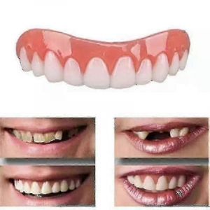 2 Ensembles De Prothèses Dentaires,Prothèses Dentaires De Mâchoire Supérieure Et Inférieure,Naturelles Et Confortables,Protègent Les Dents Et Retrouvent Un Sourire Confiant - Neuf