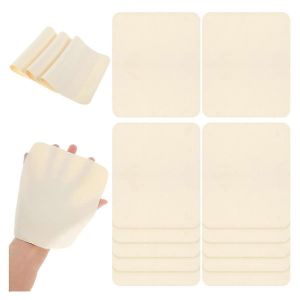 15Pcs Tissu de daim,Cuir de daim d'artiste,Poterie Petit Cuir Suede Fournitures d'artisanat en céramique,pour Pot - Neuf