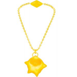 KAL-Upon A Star Feature Light Up Necklace. Encourages Role Play And Is Perfect For Any Disney Wish Fans, Yellow - Neuf