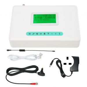 Terminal fixe sans fil GSM 4G LTE quadribande, prise en charge du signal de polarite inversee, numeroteur automatique d'identification de l'appelant IP de bureau, prise britannique 100-240 V - Neuf