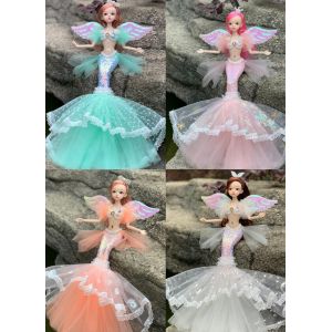 Ensemble de quatre poupées Barbie Fashion Ballerina Twinkle Lights, jouet pour enfants, à partir de 3 ans - Neuf