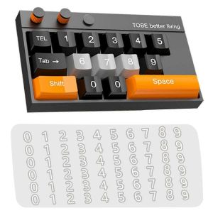 Plaque d'immatriculation de stationnement temporaire Panneau d'arrêt Tableau de bord Petite forme de clavier Numéro de téléphone mobile caché - Neuf